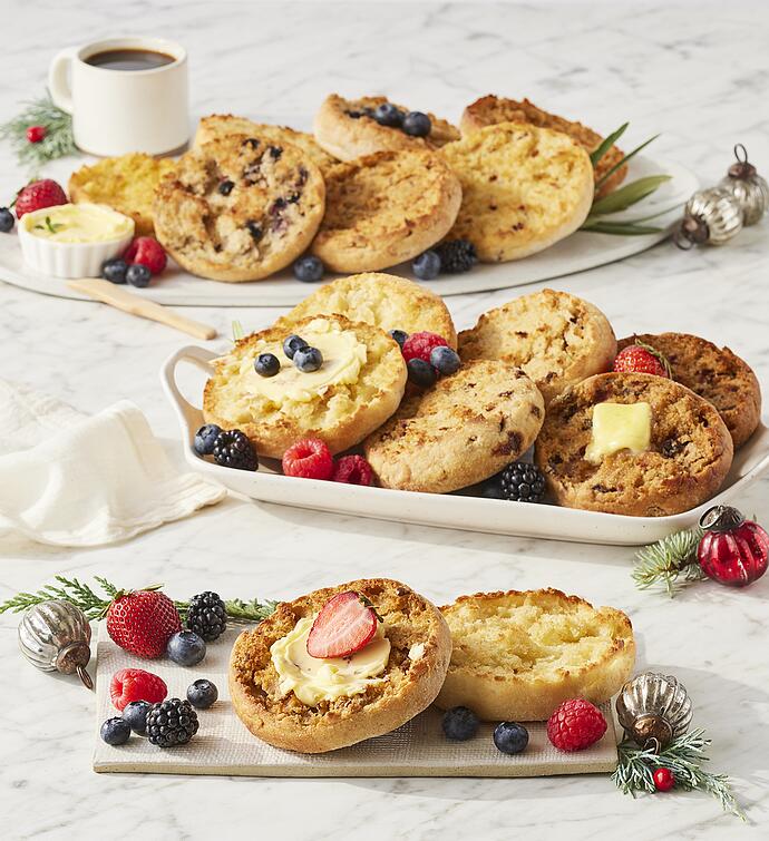 Mix & Match Super-Thick English Muffin Christmas Gift - Pick 12